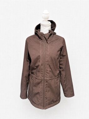 Free Country Brown Hooded Utility Jacket
